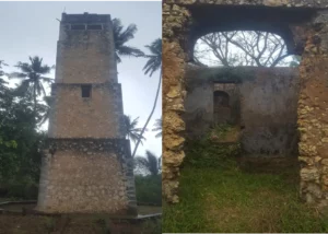 Zanzibar Historical Ruins Tower