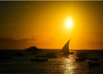 Zanzibar Sunset Prison Island